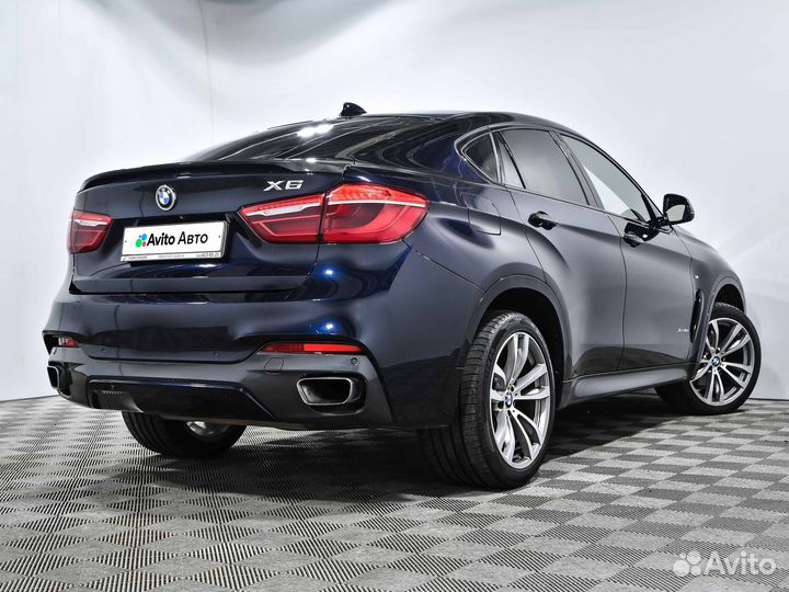 BMW X6 3.0 AT, 2017, 65 553 км