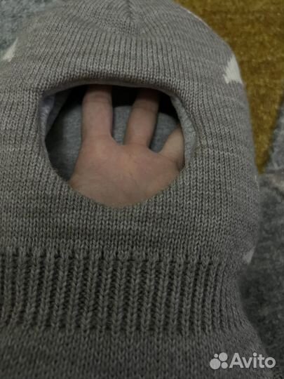 Шапка шлем зимняя новая