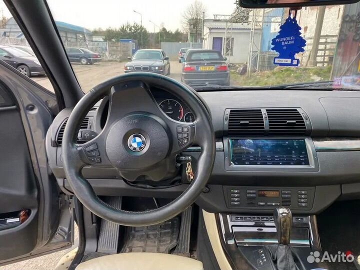 Монитор android bmw e53