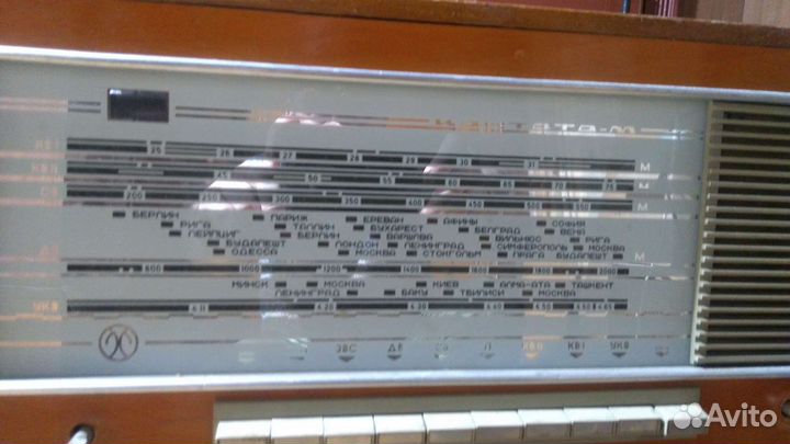 Ламповая радиола Кантата-м