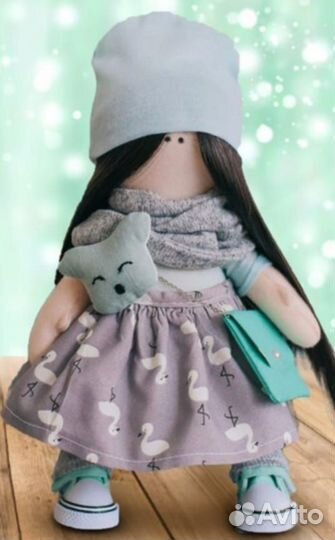 Текстильная кукла Лина. Набор для творчества