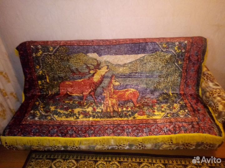 Ковер с оленями из СССР 2 шт