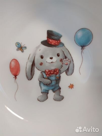 Новый набор детской посуды, 4 предмета