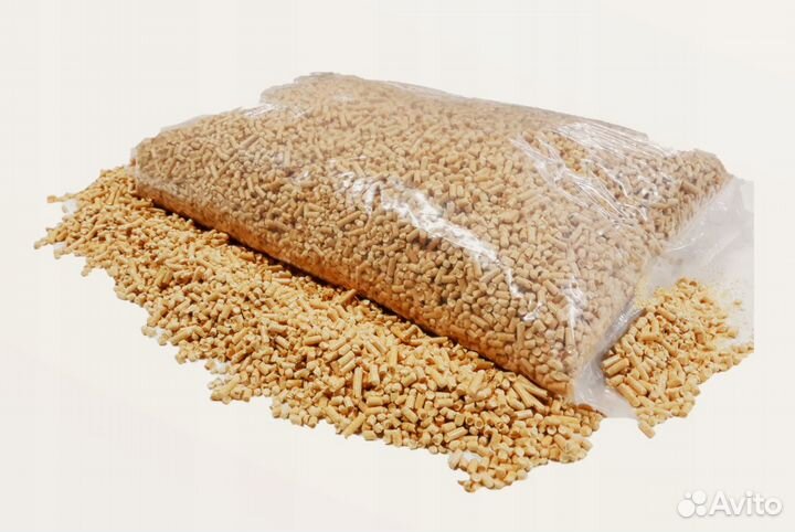 Эко-Наполнитель для кошачьего туалета (древесный)