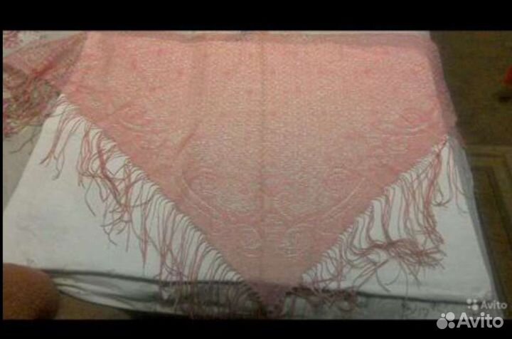 Винтаж, СССР: платки, косынки, шарфы, палантин