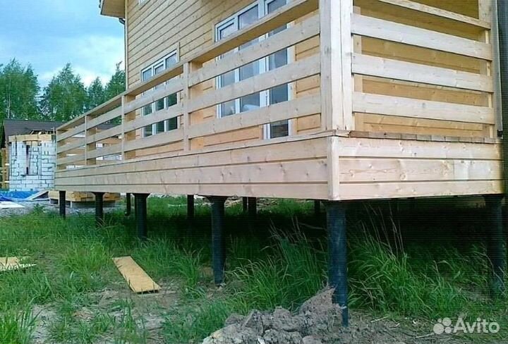 Винтовой фундамент