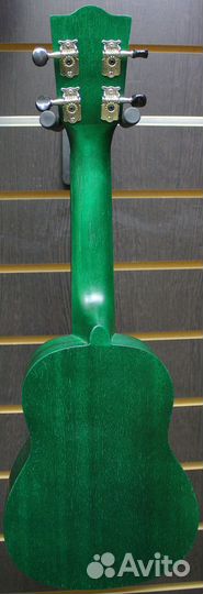 Укулеле сопрано, цвет зеленый Kaimana UK-21 sgrm