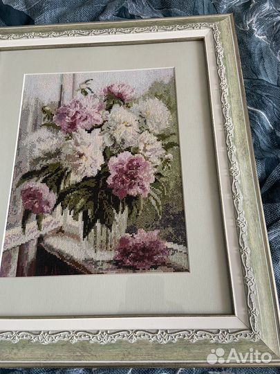 Картина вышитая крестом