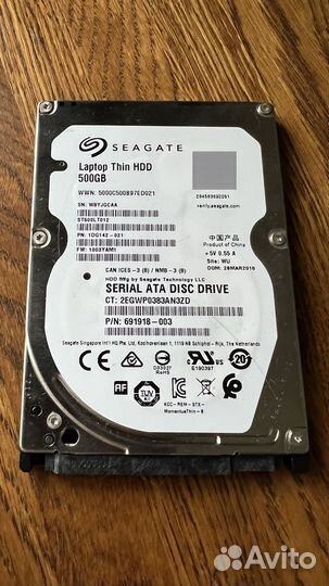 Жесткий диск Seagate 500 gb