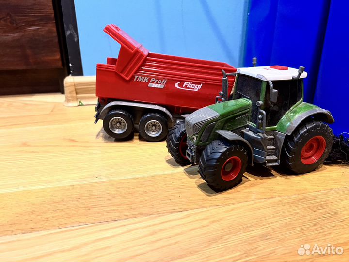 Трактор с прицепом игрушки