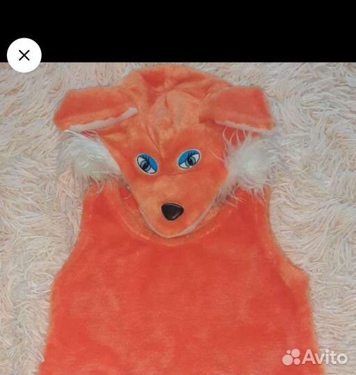 Костюм лисы для девочки