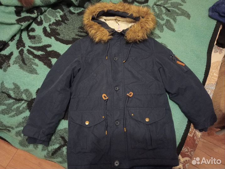 Парка для мальчика 152 зима