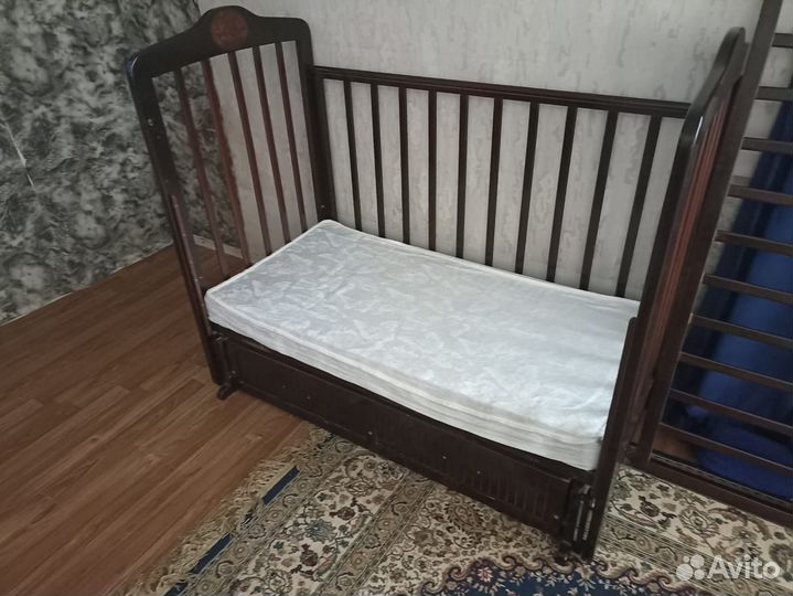 Кровать бортики балдахин