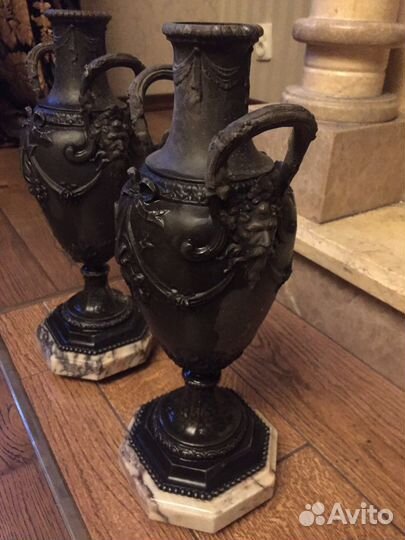 Антикварные вазы Франция 1875 год