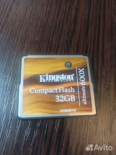 Карта памяти compact flash (cf) 32 gb, 1 gb, 2 gb