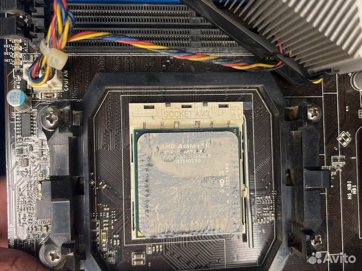 Материнская плата am 3 процессор и оперативка