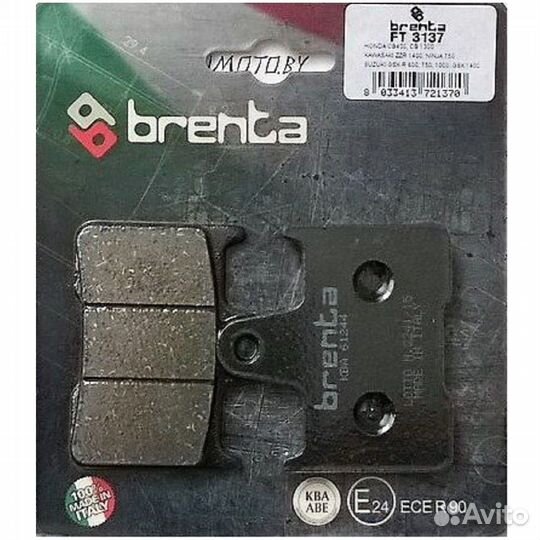 Brenta FT3137 Тормозные колодки