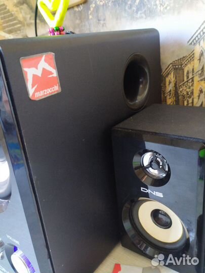 Колонки с сабвуфером