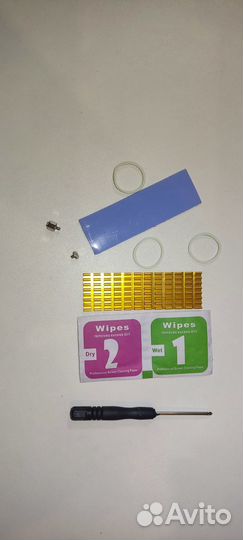 Комплект для охлаждения M.2 SSD диска