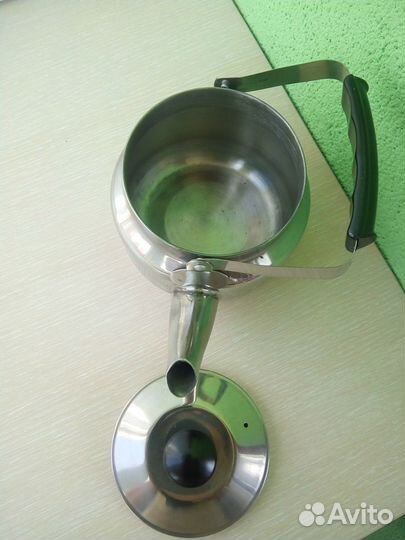 Заварной чайник из нержавейки. Ложки 