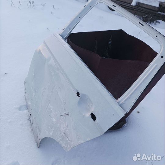 Дверь задняя левая на volkswagen tiguan
