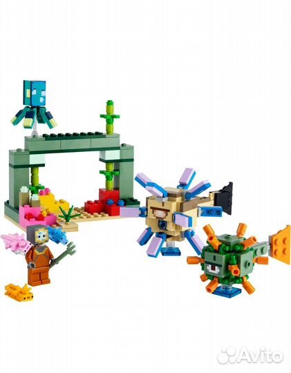 Lego Minecraft 21180 Битва со стражем
