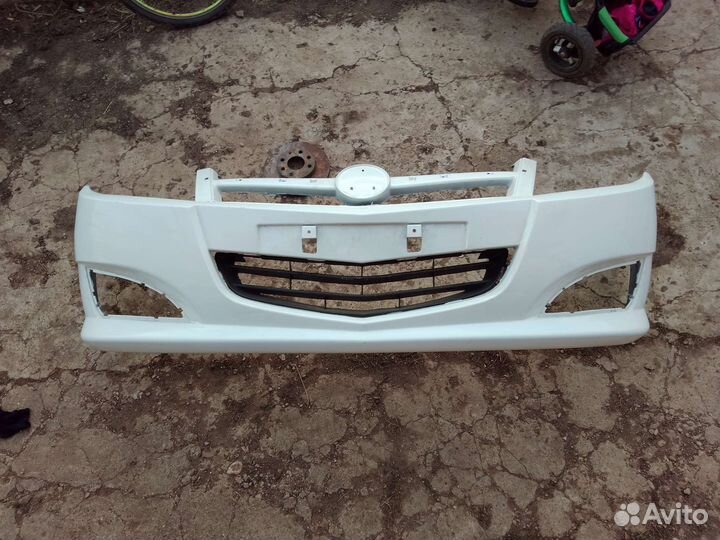 Бампер передний geely mk cross