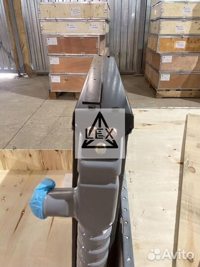 Радиатор экскаватор Hitachi ZAX120 x5 120 x2