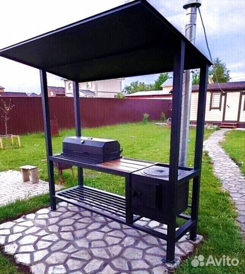 Мангал лофт