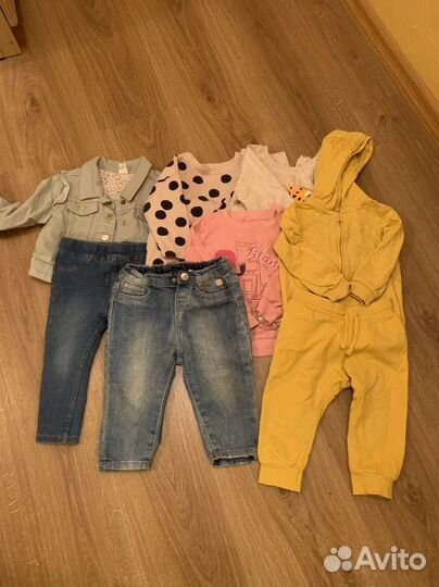 Вещи пакетом на девочку