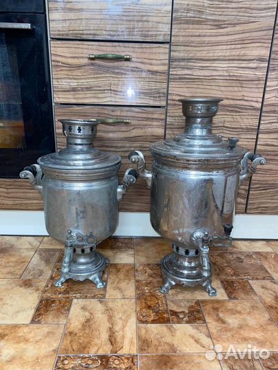 Самовары угольные жаровые СССР