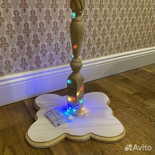 Фонарь деревянный