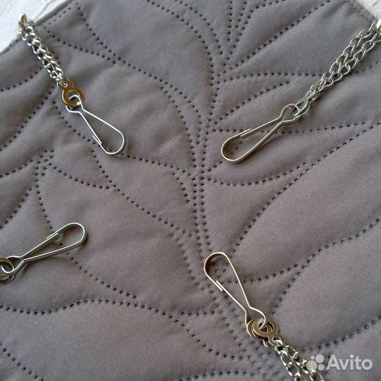 Гамак для крыс, грызунов, на цепях, двухуровневый