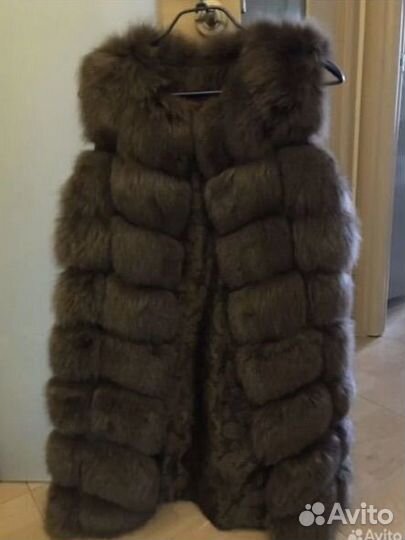 Жилетка из песца