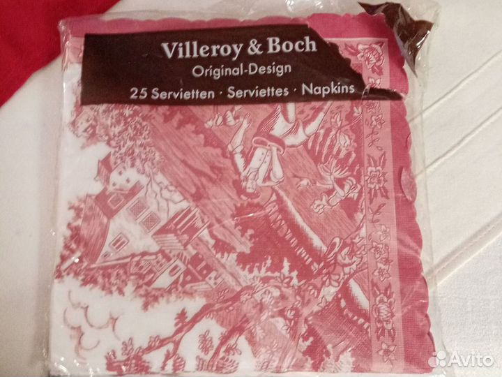 Салфетки сервировочные, бумажные Villeroy & Boch