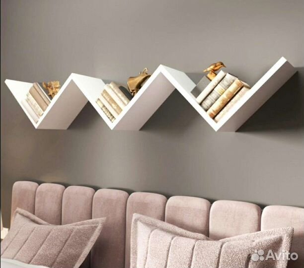 Полка белая новая