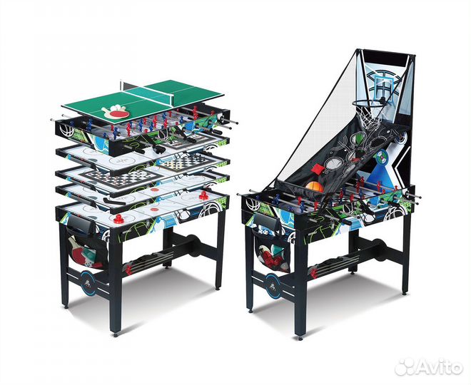 Игровой стол - трансформер DFC Festival2 48 12в1