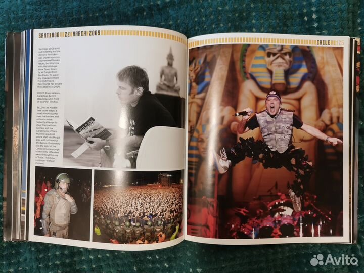 Iron Maiden On board Flight 666 Photobook