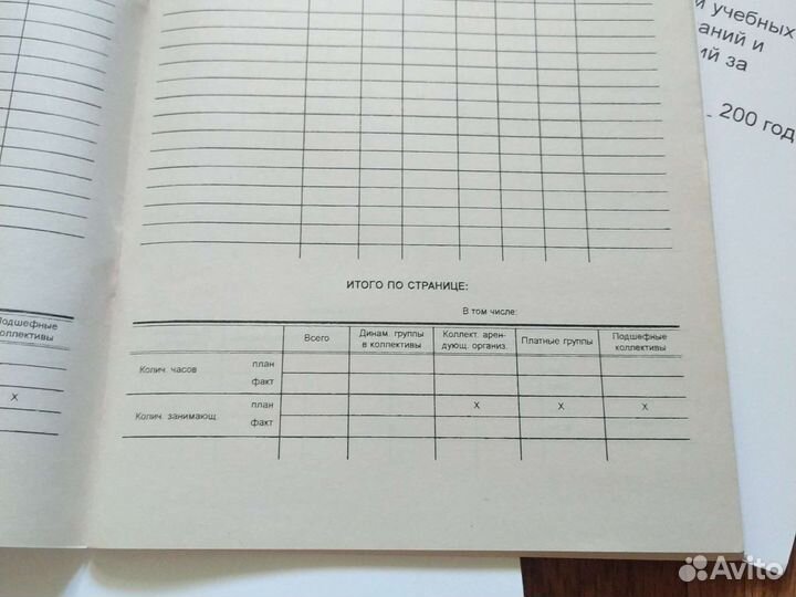 Журнал учёта посещаемости уч.занятий
