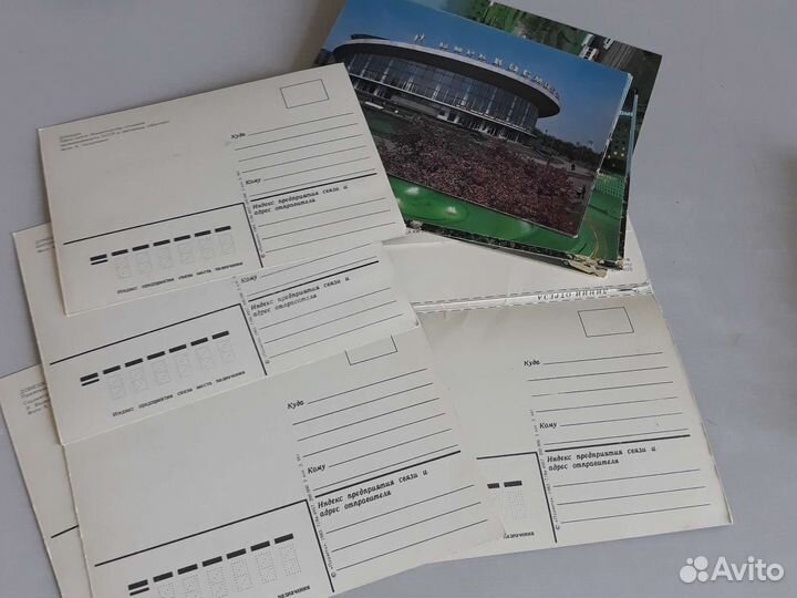 Советские наборы открыток