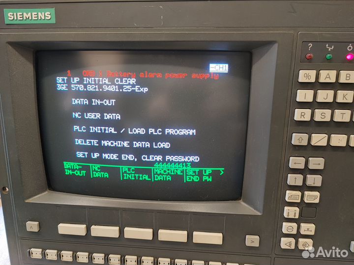 Система чпу sinumerik 820 TE Siemens