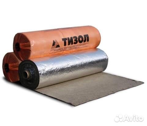 Материал базальтовый огнезащитный рулонный фольги