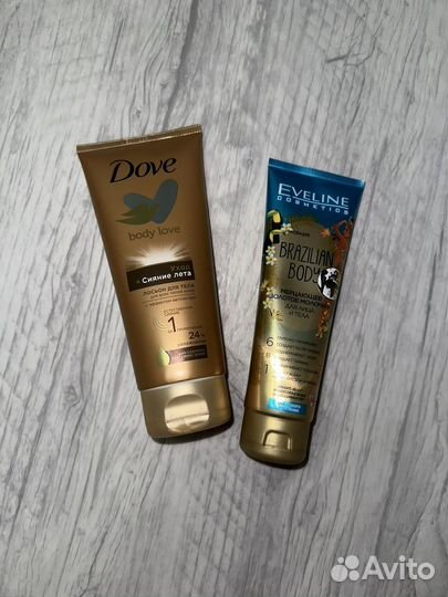 Молочко и лосьон для тела с эффектом автозагара