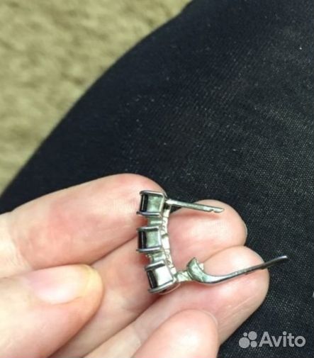 Серебряные серьги