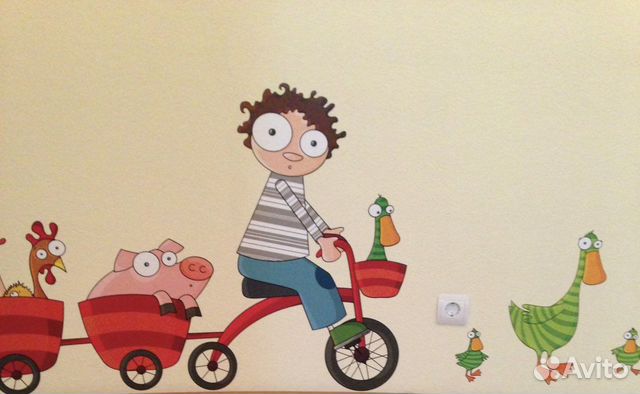 Наклейки, украшения интертерные на стену