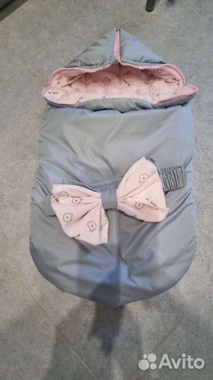 Конверт и комлект на выписку для девочки