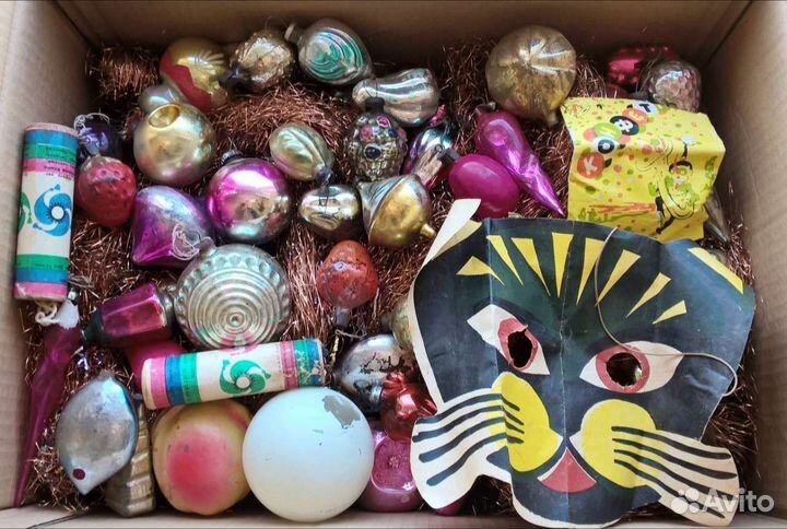 Старинные ёлочные игрушки