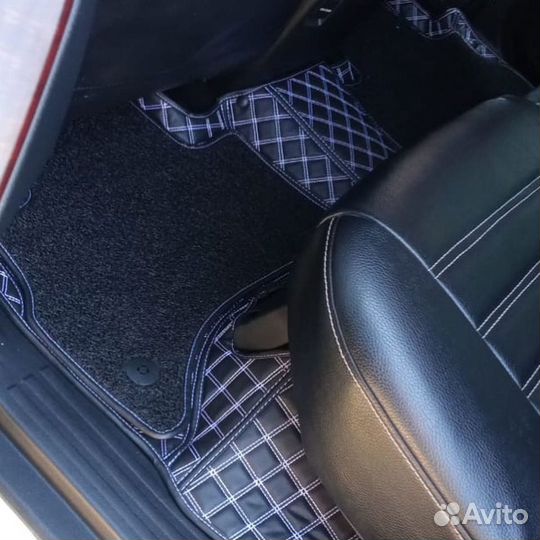 Lexus GX460 3Д 3D Ковры из экокожи G3EF2