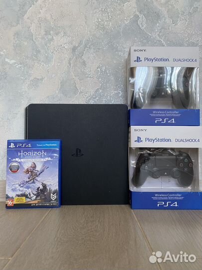 Sony PS4 slim + 140 игр