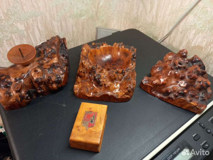 Изделия из капа корня